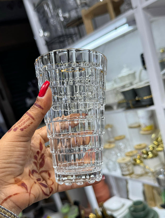 Crystal Textured Highball Glass 330ml