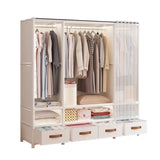 Heavy Duty Metallic Wardrobe – Spacious & Durable 140 cm × 45 cm × 165.5 cm