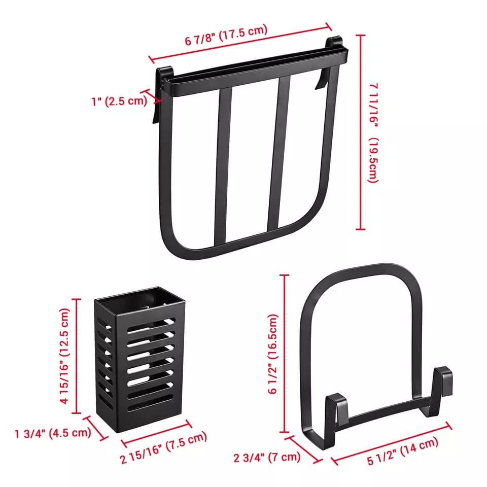 multi functional spice storage rack 2 Tier