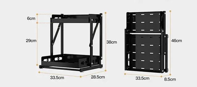 2Tier Multifunctional Foldable Kitchen Spice Rack /Storage Rack