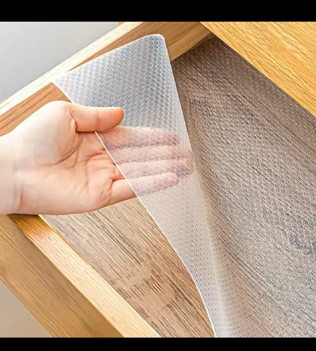 waterproof transparent cupboard place mats