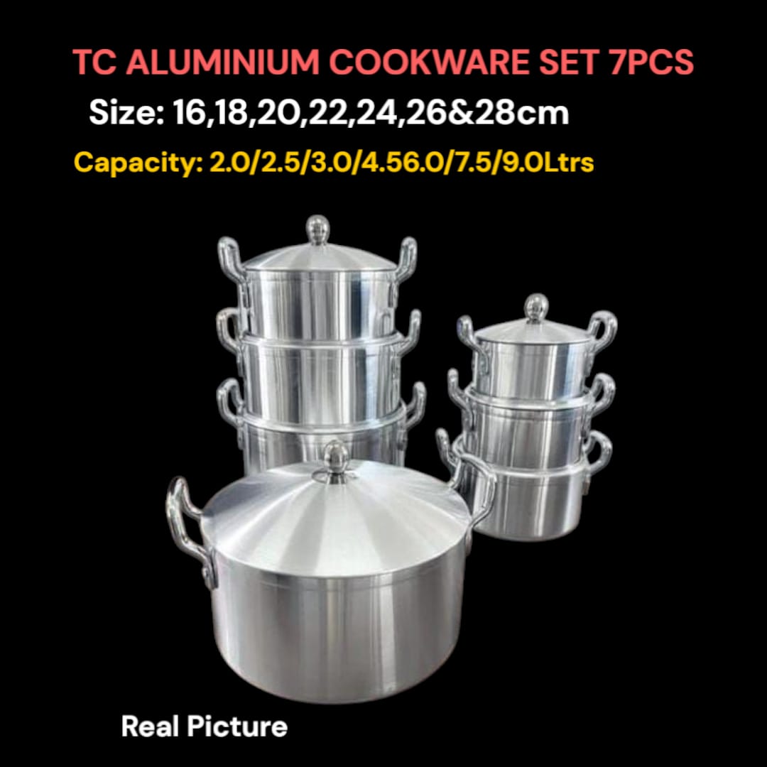 TC Aluminium Cookware Set 17pcs