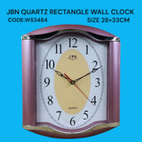 Quartz wall clock 28 × 33 cm