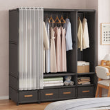 Heavy Duty Metallic Wardrobe – Spacious & Durable 140 cm × 45 cm × 165.5 cm