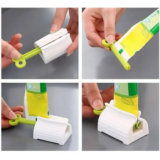 Roll up toothpaste squeezer