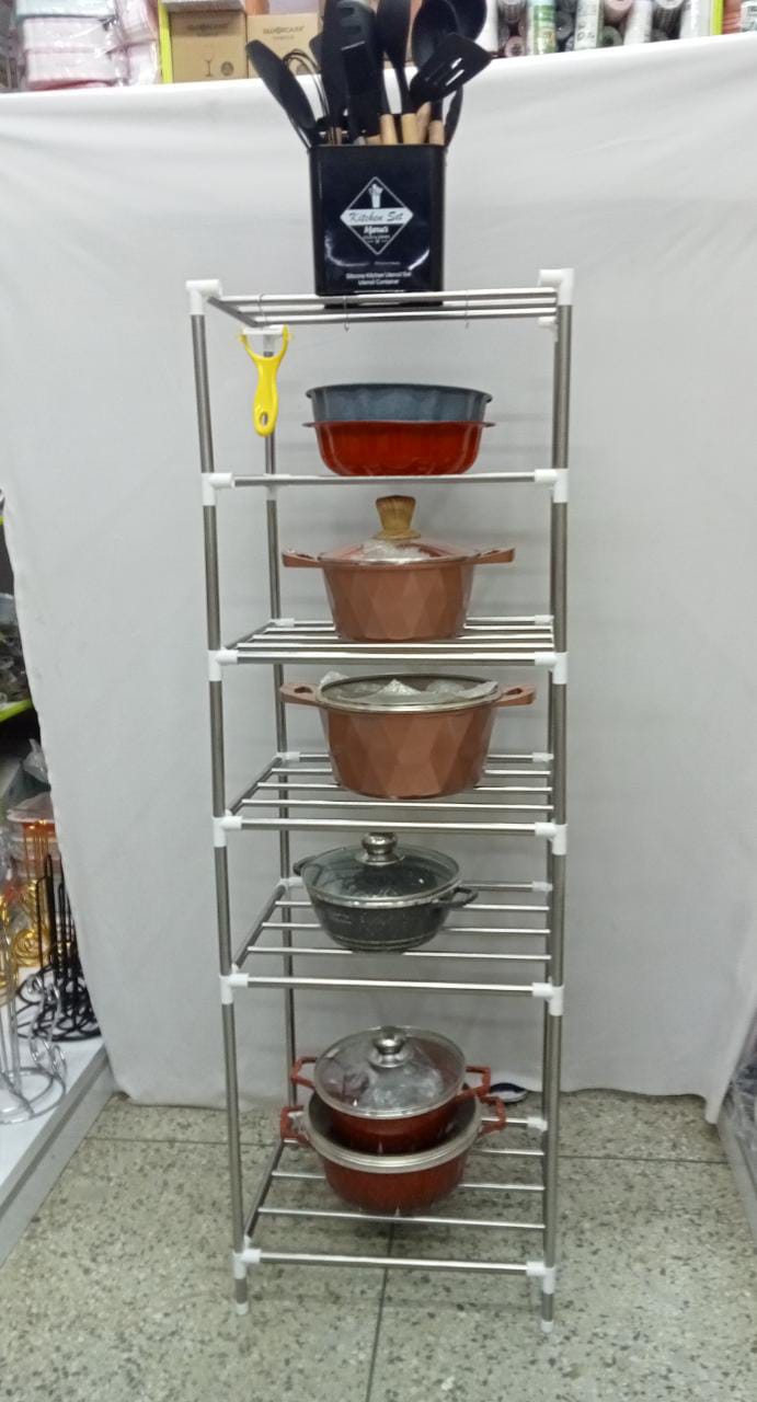 adjustable stainless steel pot holder