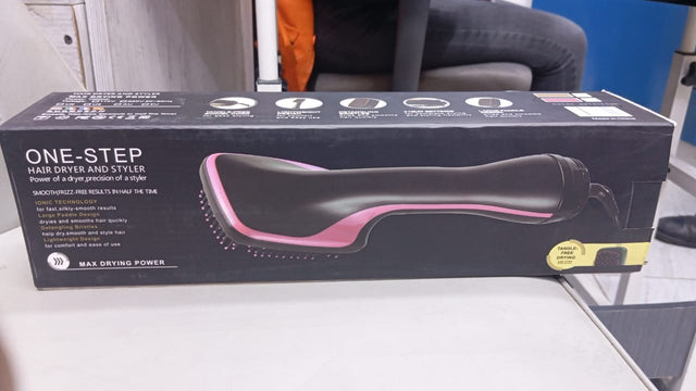 Hair Straightener Brush 3-in-1