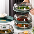 Keep your food clean and protected with this Multi-Purpose Microwave Food Cover. Ideal for microwave use, covering fruits and vegetables, and everyday food storage. Reusable, practical, and easy to clean.