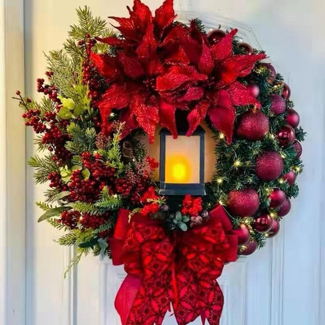 Christmas Door Wreath Decor 