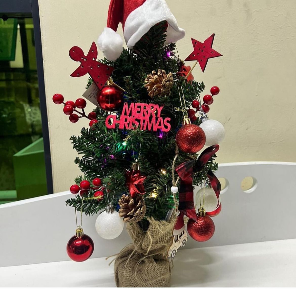 table top Potted Christmas Tree