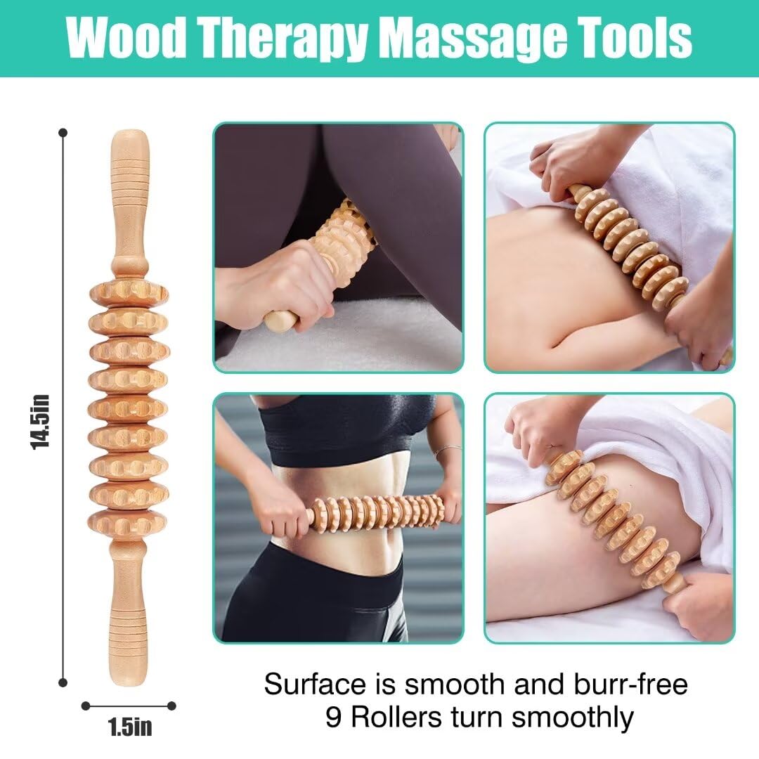 Wood Therapy Massage Roller