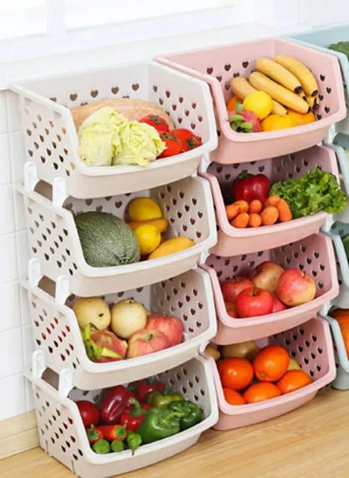 Fruit rack, plastic