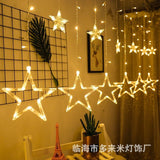 LED Decorative Curtain Garland Lights 3m x 3m