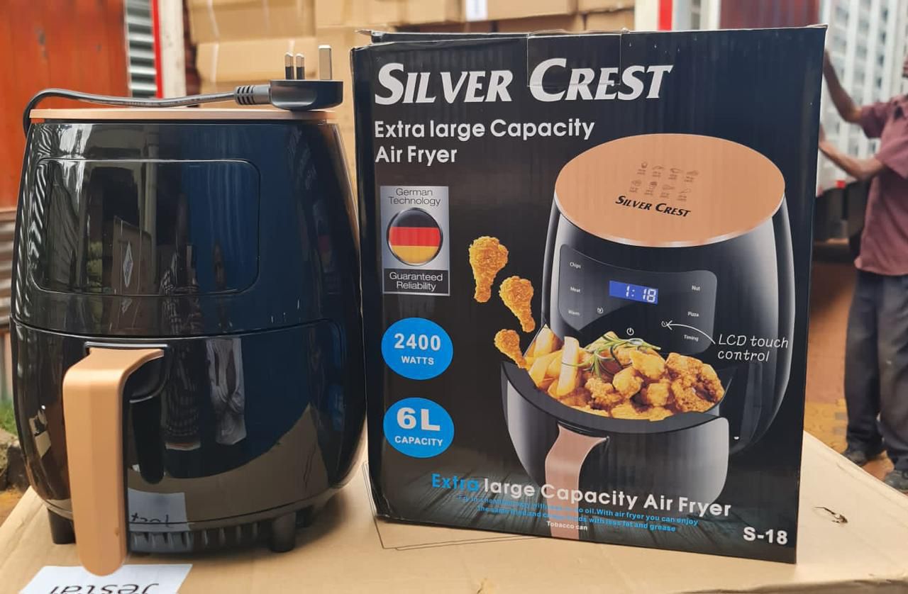 6 Litre Silver Crest Digital Air fryer