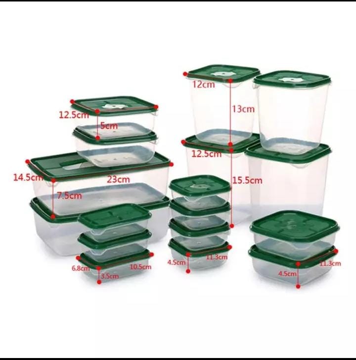 17/sets Fresh-keeping Food Box Set