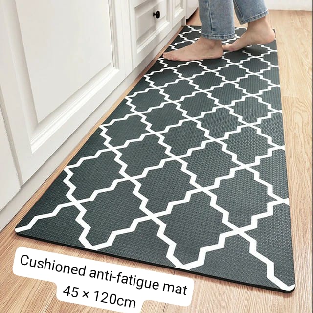 Cushioned Anti-Fatigue Kitchen Rug Mat (45 × 120 cm)