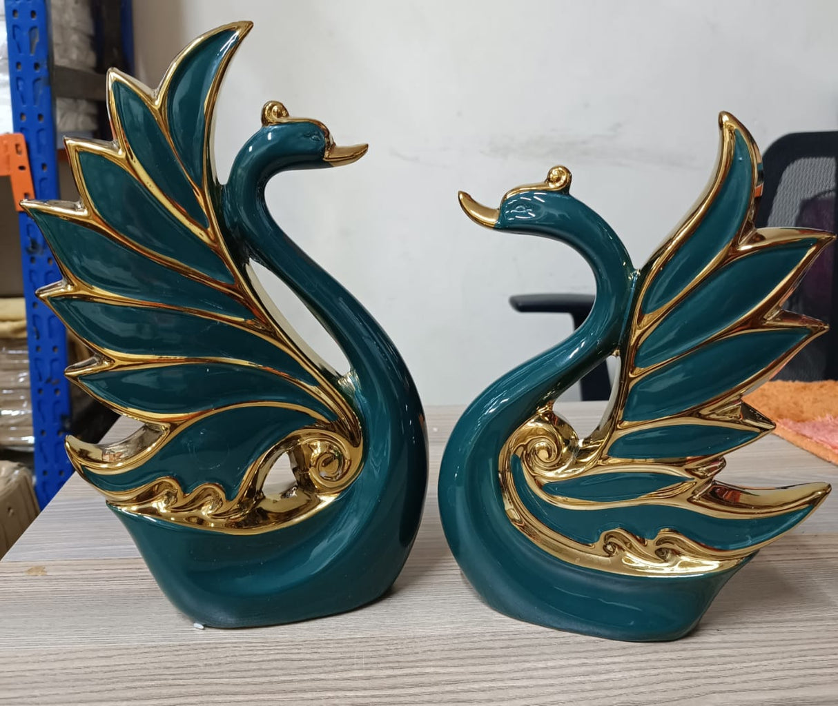 Ceramic duck decor