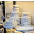 Elegant 25pcs Ceramic Dinner Set