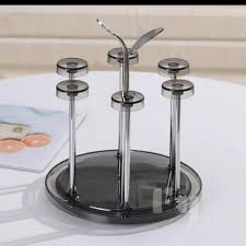 360 rotating glass holder