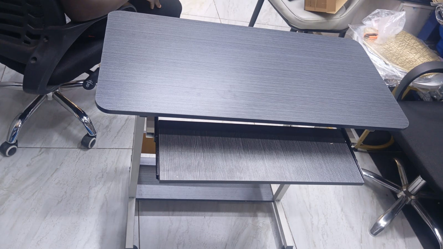 Portable Desk, Mobile Height Adjustable Table