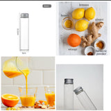 Ginger Shot Wellness Bottles — 60ml Set of 6