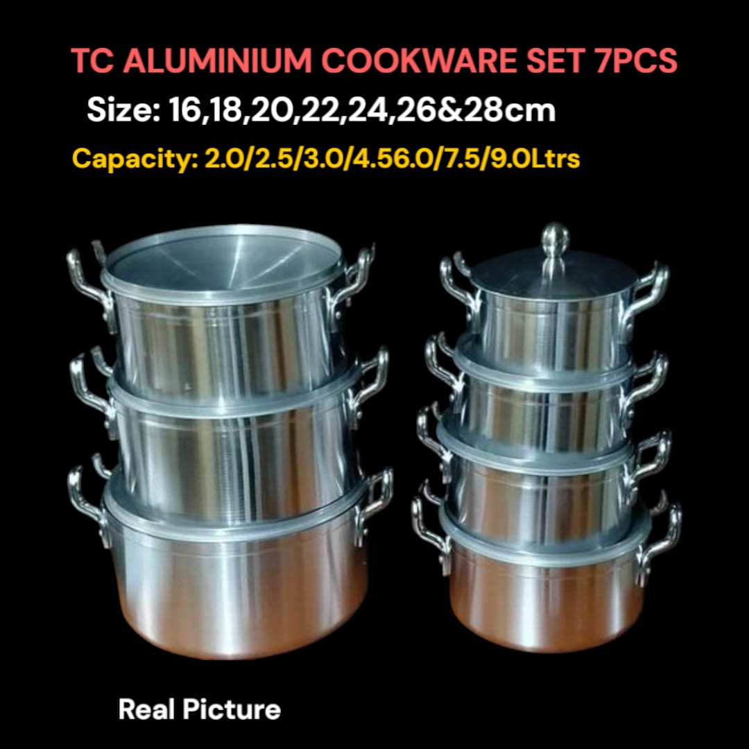 TC Aluminium Cookware Set 17pcs