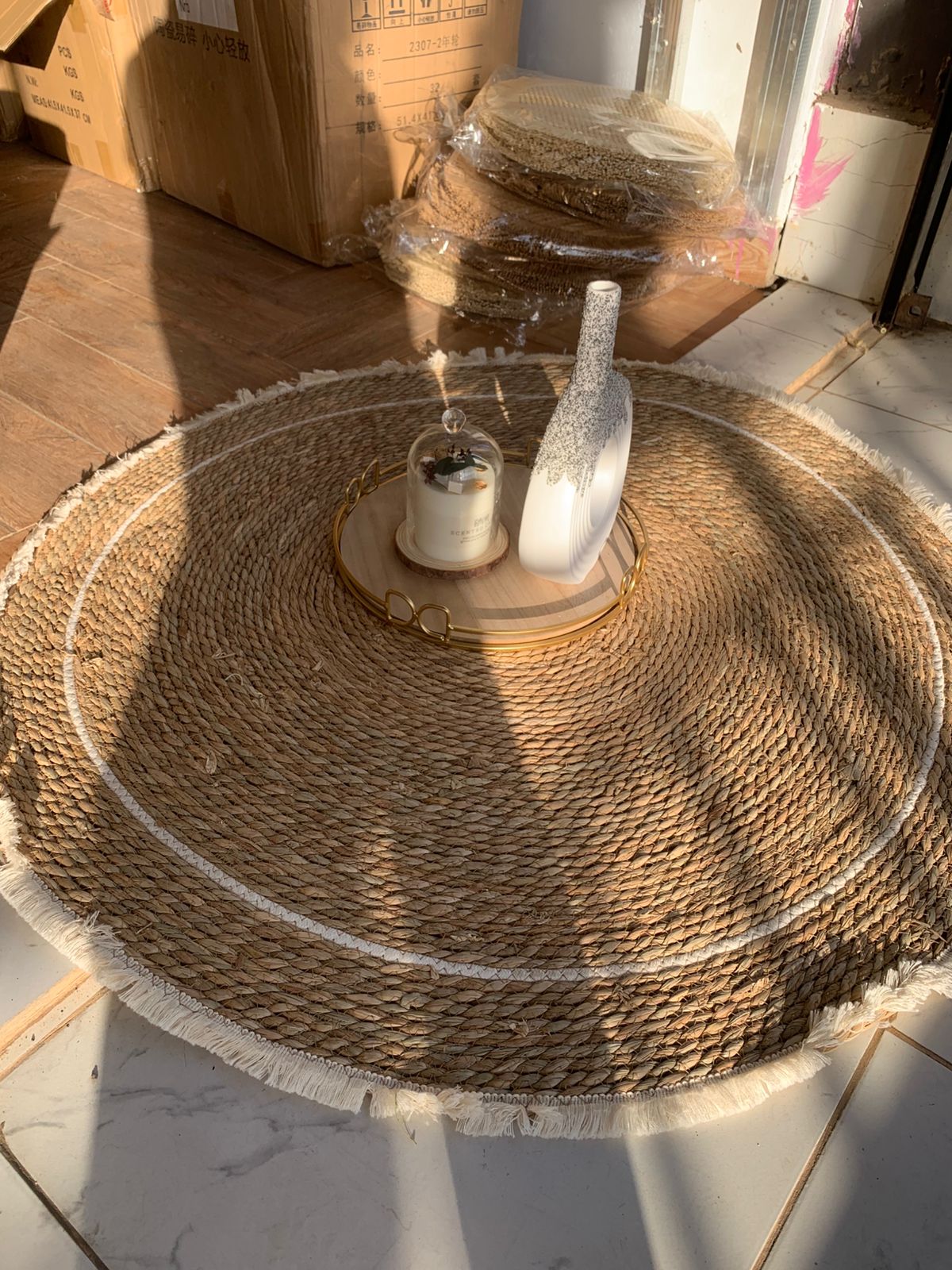 Fiber Jute Rug
