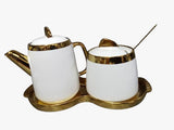 2pc Subaishi sugar and kettle