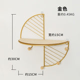 Nordic Iron Art Creative Storage Display Shelf