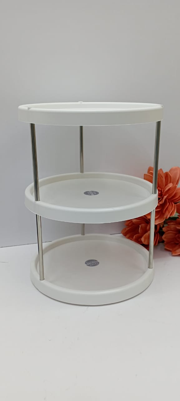 3 tier rotating lazy susan /kitchen storage rack