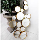 15 circles  mirror