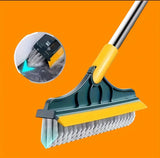 Floor Seam scrubbing Brush with long handle 2-in-1