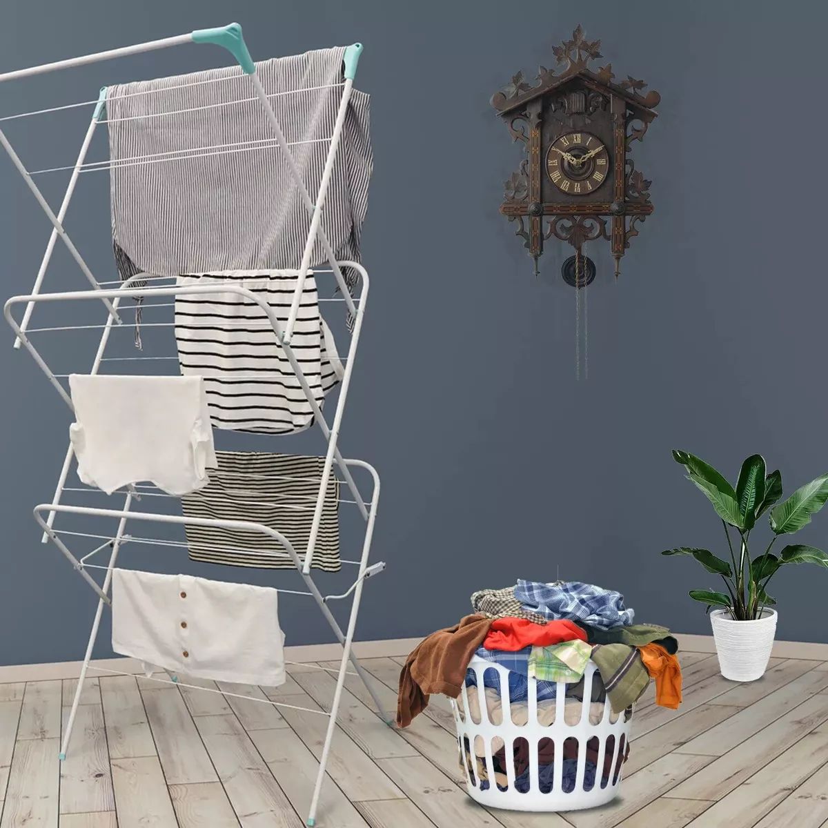 3 Tier Folding Airer Drying Rack.