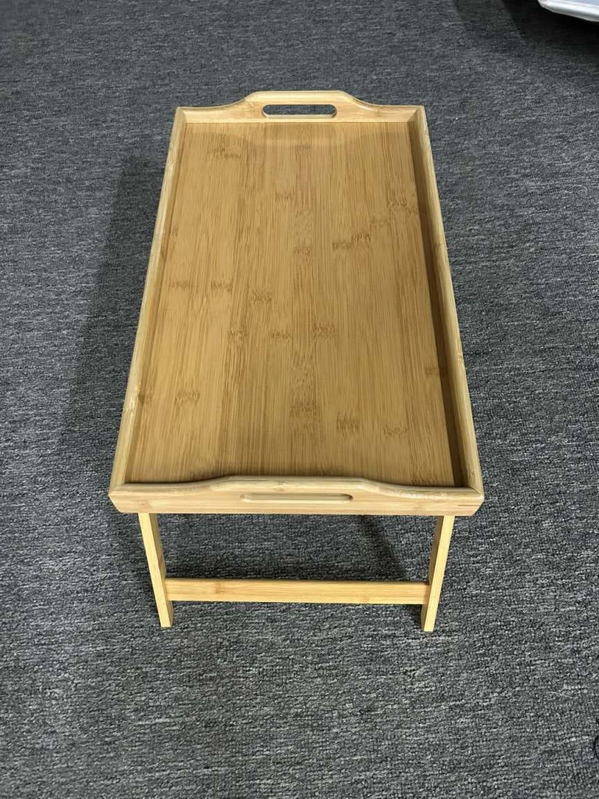 Foldable Bamboo Bed Tray