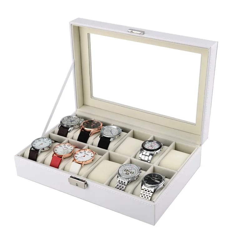 leather watch organizer