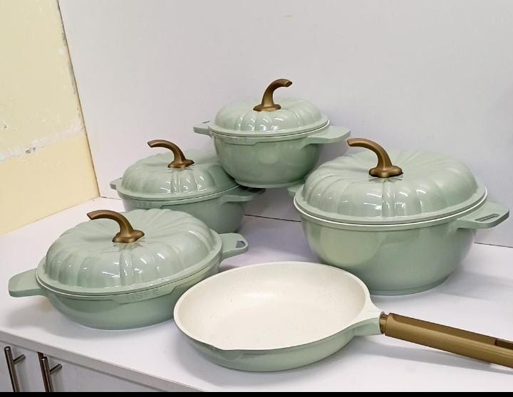 USFE PUMPKIN Granite cookware set