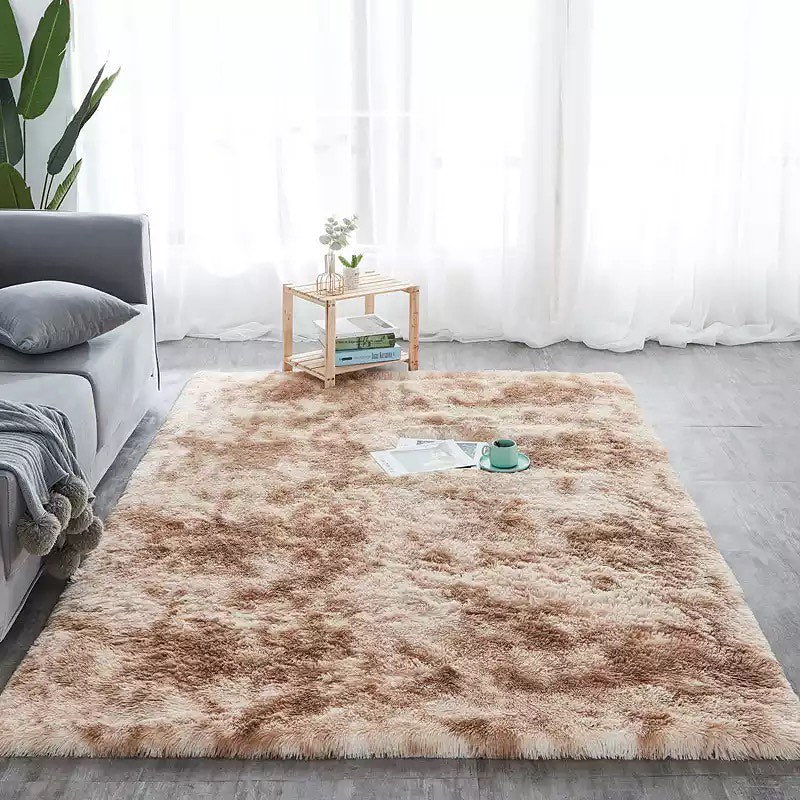 PLAIN FLUFFY CARPETS