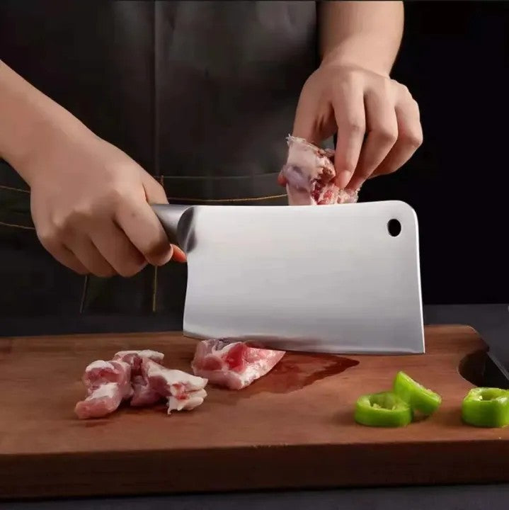 Stainless Steel Cleaver Knife / Butcher Knife 6.5-Inch