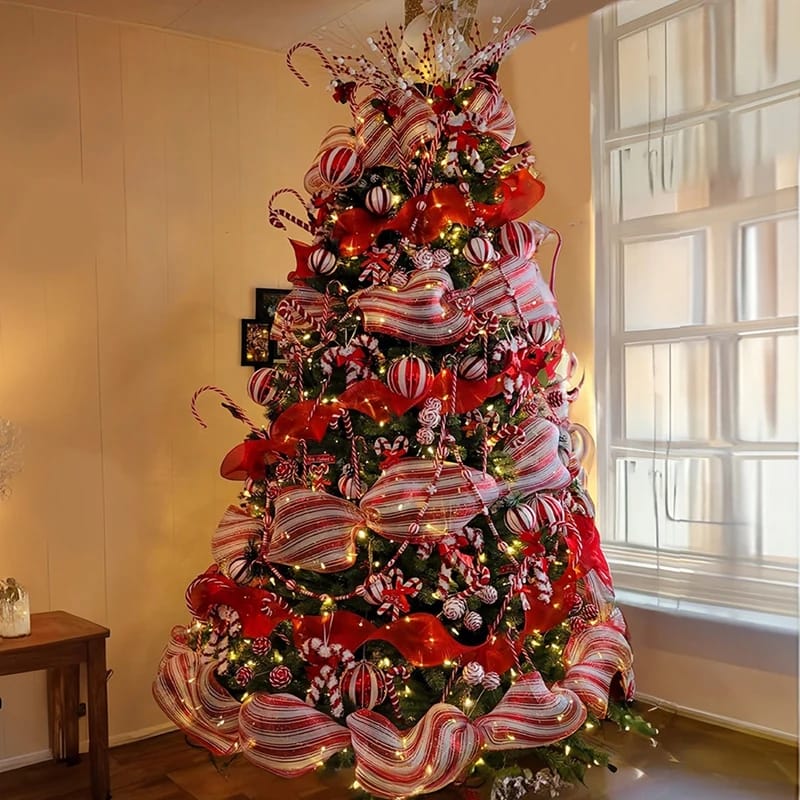 Mesh Glitter Ribbon Roll – 10 Yards 53cm