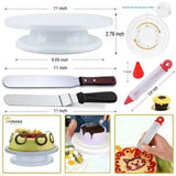 cake decorating set 106pcs