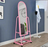 Dressing Mirror with Wheels