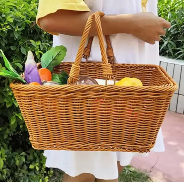 PICNIC OUTDOOR SHOPPING BASKET