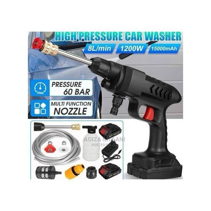 Wireless Car Wash Spray Gun Machine with Portable Lithium Battery