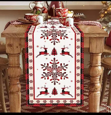 Christmas Themed Table Runners — 33×185 cm