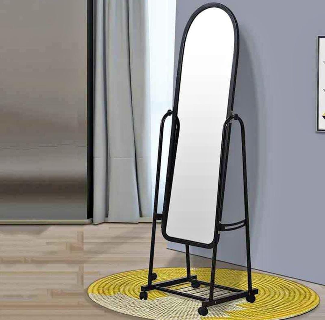 Dressing Mirror with Wheels