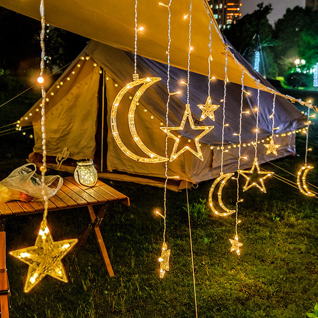 LED Decorative Curtain Garland Lights 3m x 3m