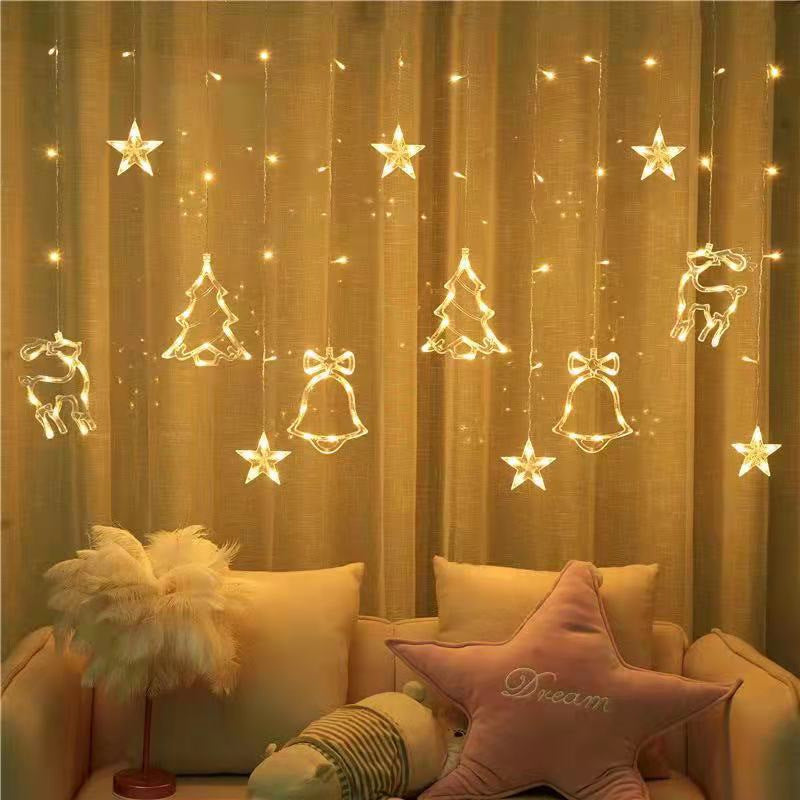 LED Decorative Curtain Garland Lights 3m x 3m