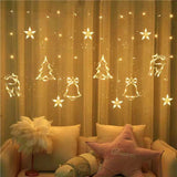 LED Decorative Curtain Garland Lights 3m x 3m