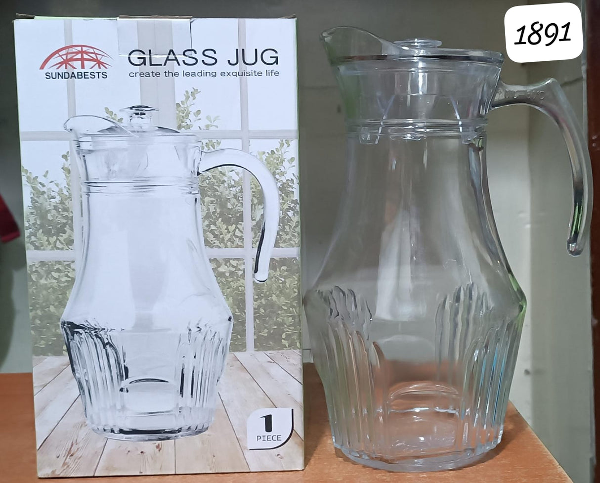 glass jug 1.8ltr