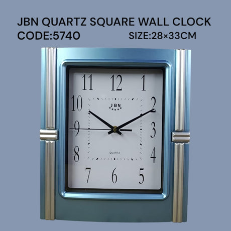 Quartz wall clock 28 × 33 cm